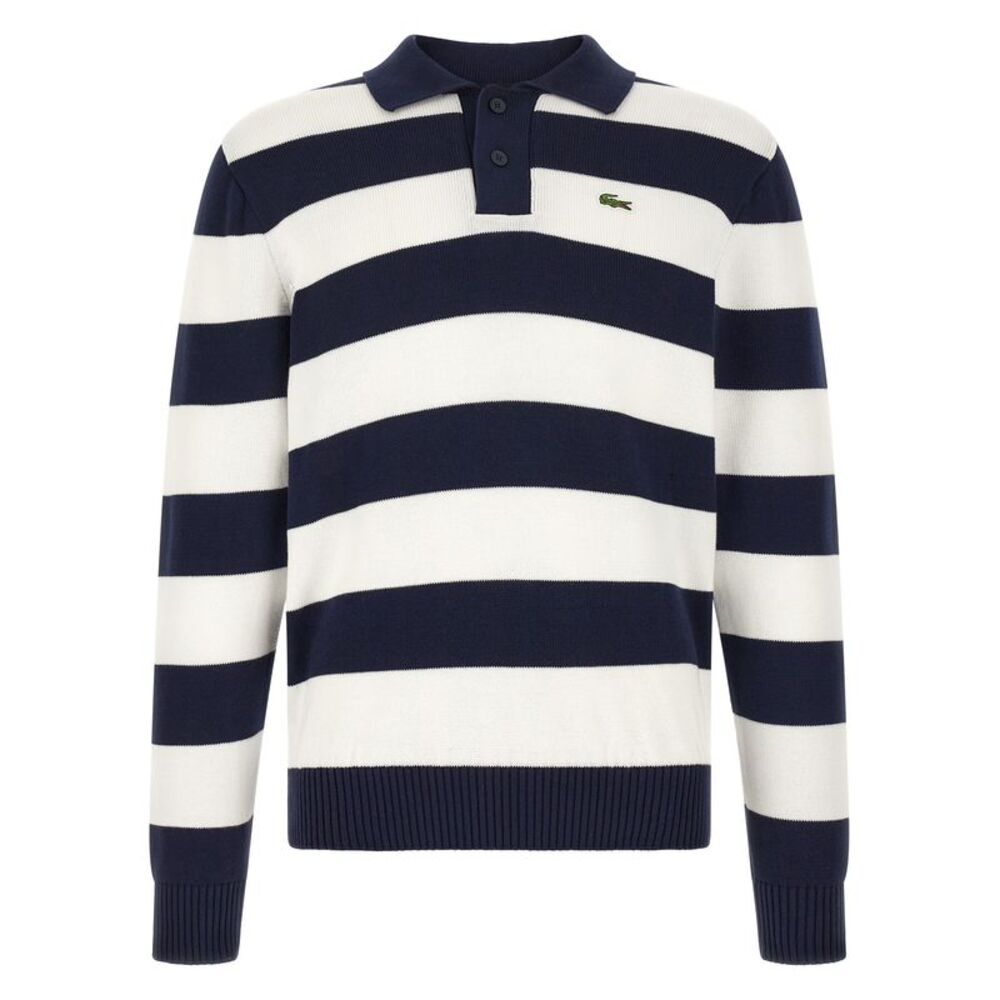 Lacoste White Cotton Men's Cardigan